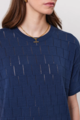 Marlow Grid Weave Knit Tee