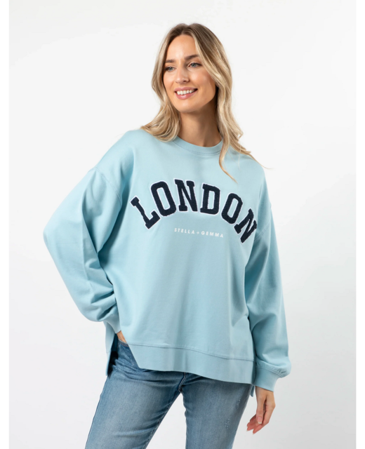 Stella + Gemma Sunday Sweater - London Sky