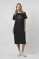 Stella + Gemma Maxie T-Shirt Dress - Dusty Rose Cross