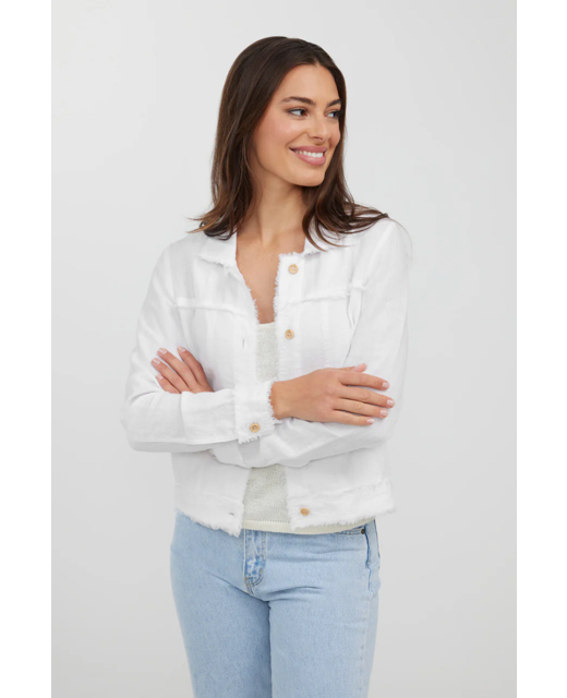 Humidity Bella Linen Jacket