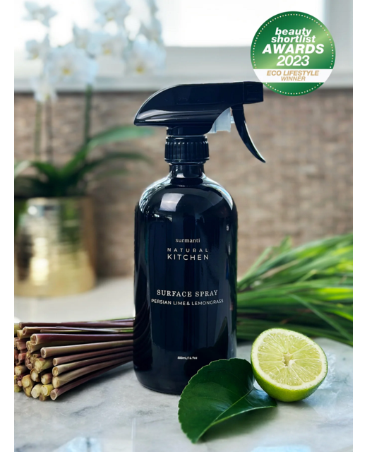 Surmanti Multipurpose Surface Spray Multipurpose Kitchen Surface Spray 500ml - Persian Lime & Lemongrass