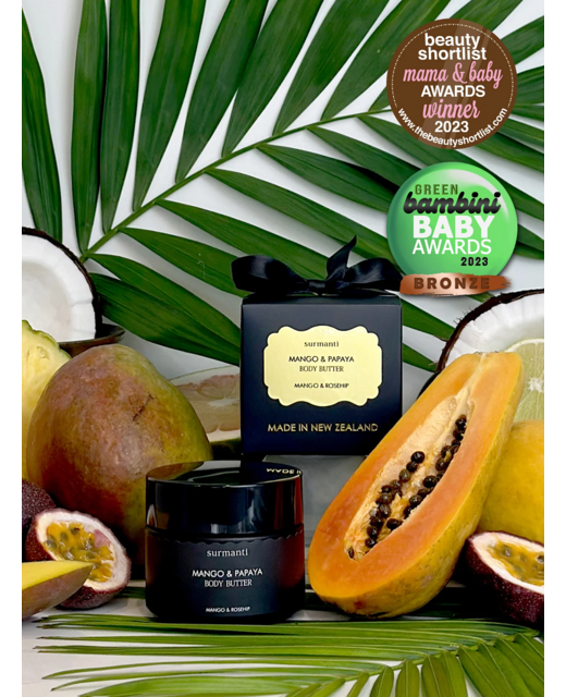 Surmanti Body Butter 100g - Papaya & Coconut