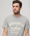 Superdry Workwear Flock Graphic T-Shirt