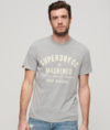 Superdry Workwear Flock Graphic T-Shirt