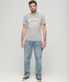 Superdry Workwear Flock Graphic T-Shirt