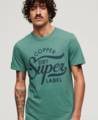 Superdry Copper Label Script Tee