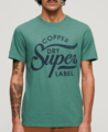 Superdry Copper Label Script Tee