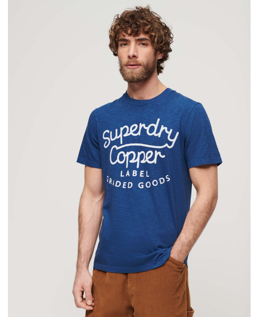 Superdry Copper Label Script Tee