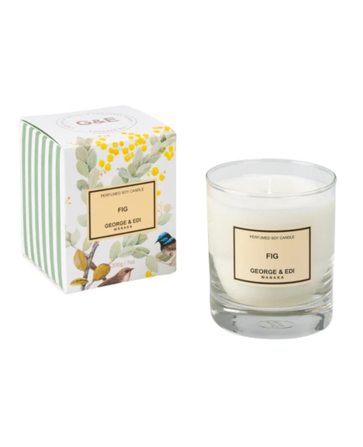 George & Edi Perfumed Soy Candle 200g