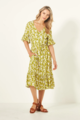 Lemon Tree Carmen Dress