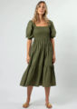 Stella + Gemma Mikki Dress - Olive Grove