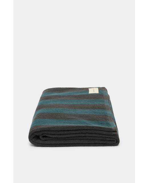 Assembly Label Cotton Stripe Beach Towel