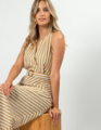 Stella + Gemma Rael Dress - Butterscotch Stripe