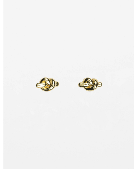 Stella + Gemma Gold Knot Rod Earrings