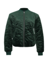 Storm Quilted Velvet Bomber Jacket