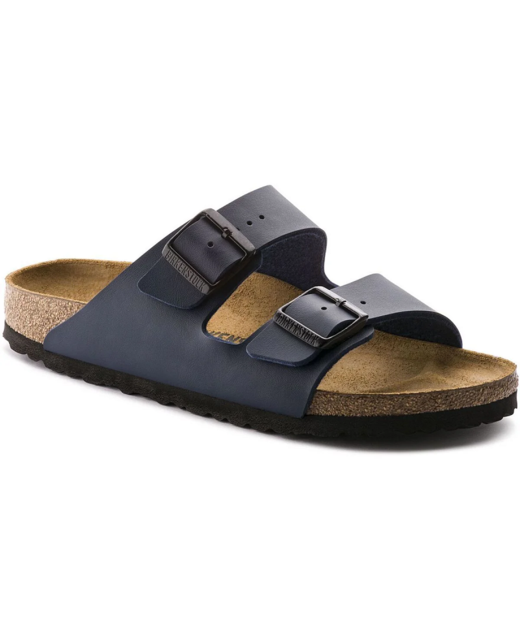 Birkenstock Arizona Birko Flor Regular Sandal - Blue