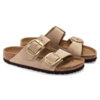 Birkenstock Arizona Big Buckle Nubuck Leather Regular Sandal - Sandcastle