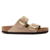 Birkenstock Arizona Big Buckle Nubuck Leather Regular Sandal - Sandcastle