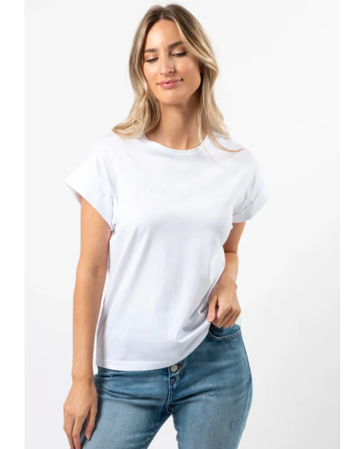 Stella + Gemma Cuff Sleeve T-Shirt