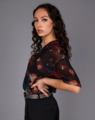 Storm Hidden Print Top