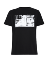 Storm Lights Camera Print Tee - Black