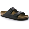 Birkenstock Arizona Birko Flor Regular Sandal - Black