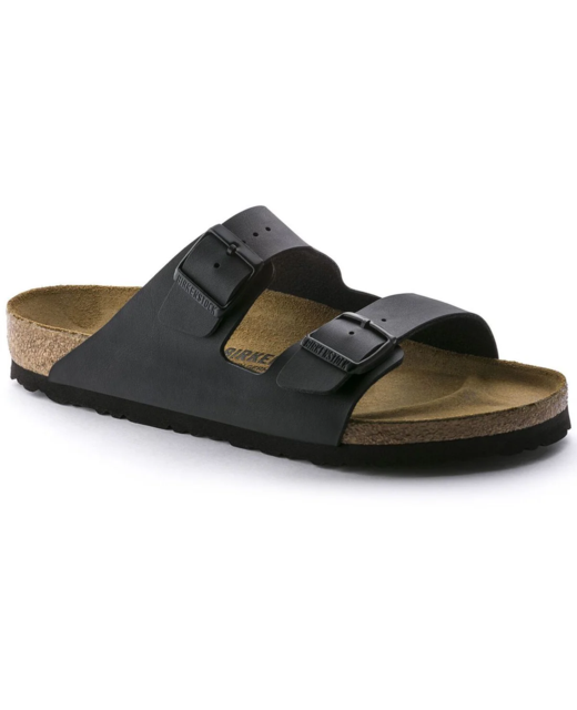 Birkenstock Arizona Birko Flor Regular Sandal - Black