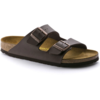 Birkenstock Arizona Birko Flor Regular Sandal - Dark Brown