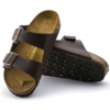 Birkenstock Arizona Birko Flor Regular Sandal - Dark Brown