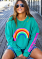 Hammill & Co Vintage Rainbow Sweat