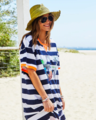 Hammill & Co Stripe Beach Sweat Dress