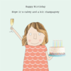 Rosie Made a Thing Champagney Card