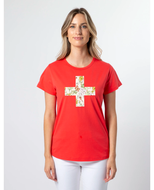 Stella + Gemma Flame Garden Party Cross T-Shirt