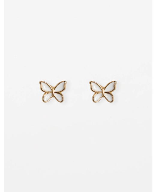 Stella + Gemma Gold Butterfly Earrings