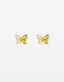 Stella + Gemma Gold Butterfly Earrings