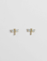 Stella + Gemma Gold Dragonfly Earrings