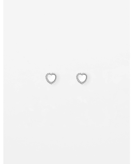 Stella + Gemma Mop Heart Earrings