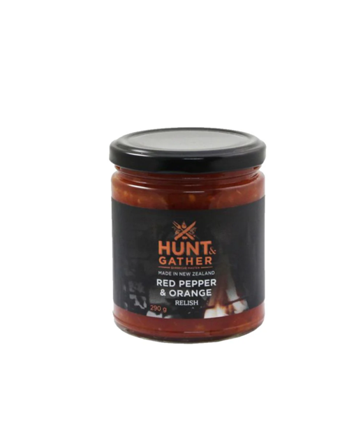 Hunt & Gather Relish Spicy Red Pepper & Orange