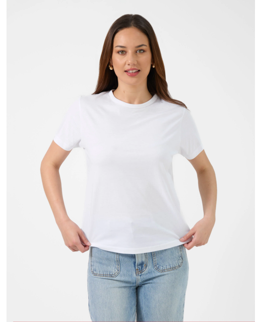 Stella + Gemma Ace Tee - White