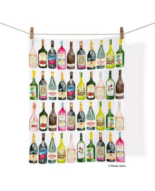 Livewires Wine Cellar Cotton Tea Towel