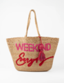 Stella + Gemma Jute Weekend Everyday Shopper Bag