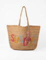 Stella + Gemma Jute Sundays Shopper Bag