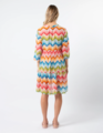 Stella + Gemma Aruba Dress - Zig Zag Red