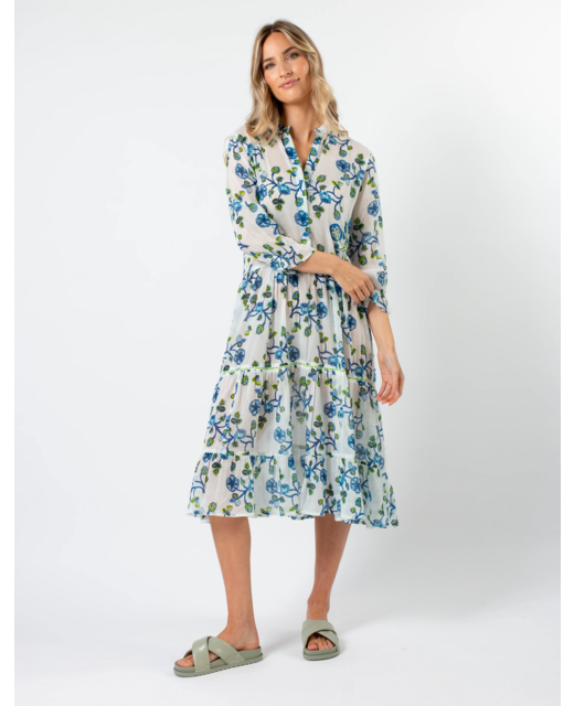 Stella + Gemma Bodrum Dress - Santorini Blue