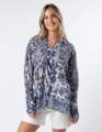 Stella + Gemma Syros Blouse - Medina Blue