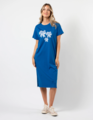 Stella + Gemma Maxie T-Shirt Dress - Deep Bowtiful Blue