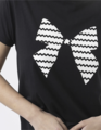 Stella + Gemma Ace Tee - Black with White Bow