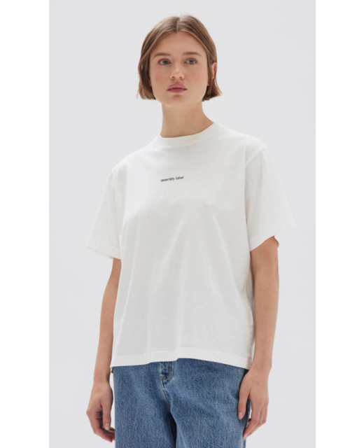 Assembly Label Exhibited Print SS Tee