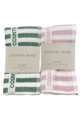 Country Road CR Stripe Cotton Tea Towel 3pk