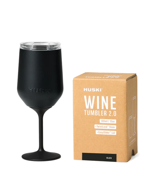 Huski Wine Tumbler 2.0 - Black